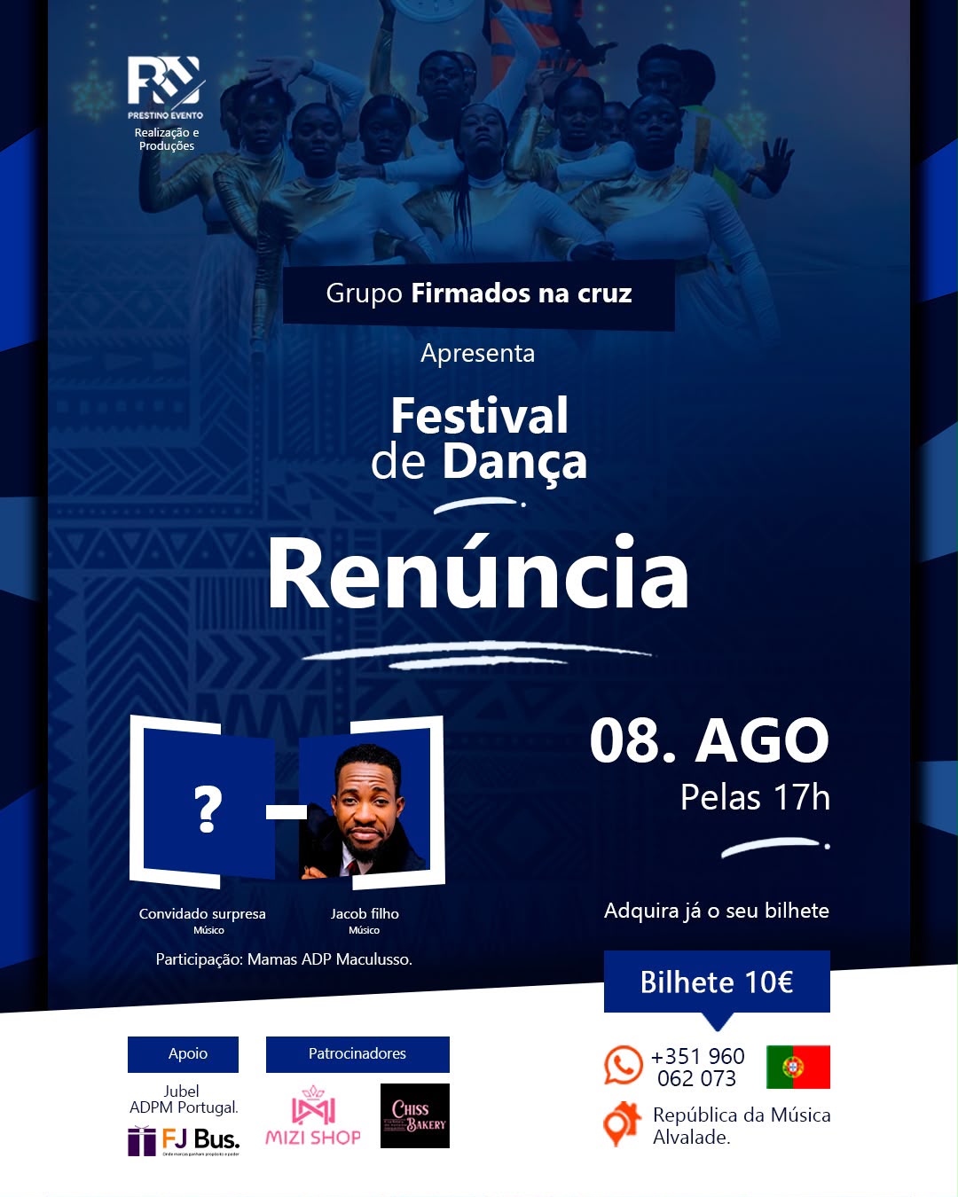 Festival de Dança — Renúncia